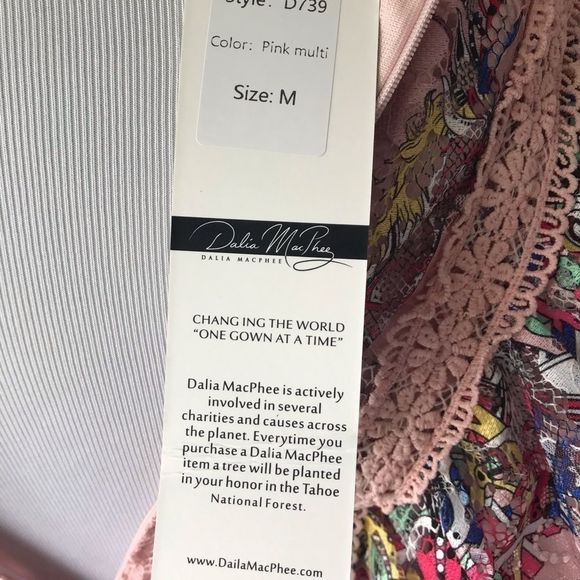 Dalia MacPhee printed minidress size medium - Picture 10 of 10